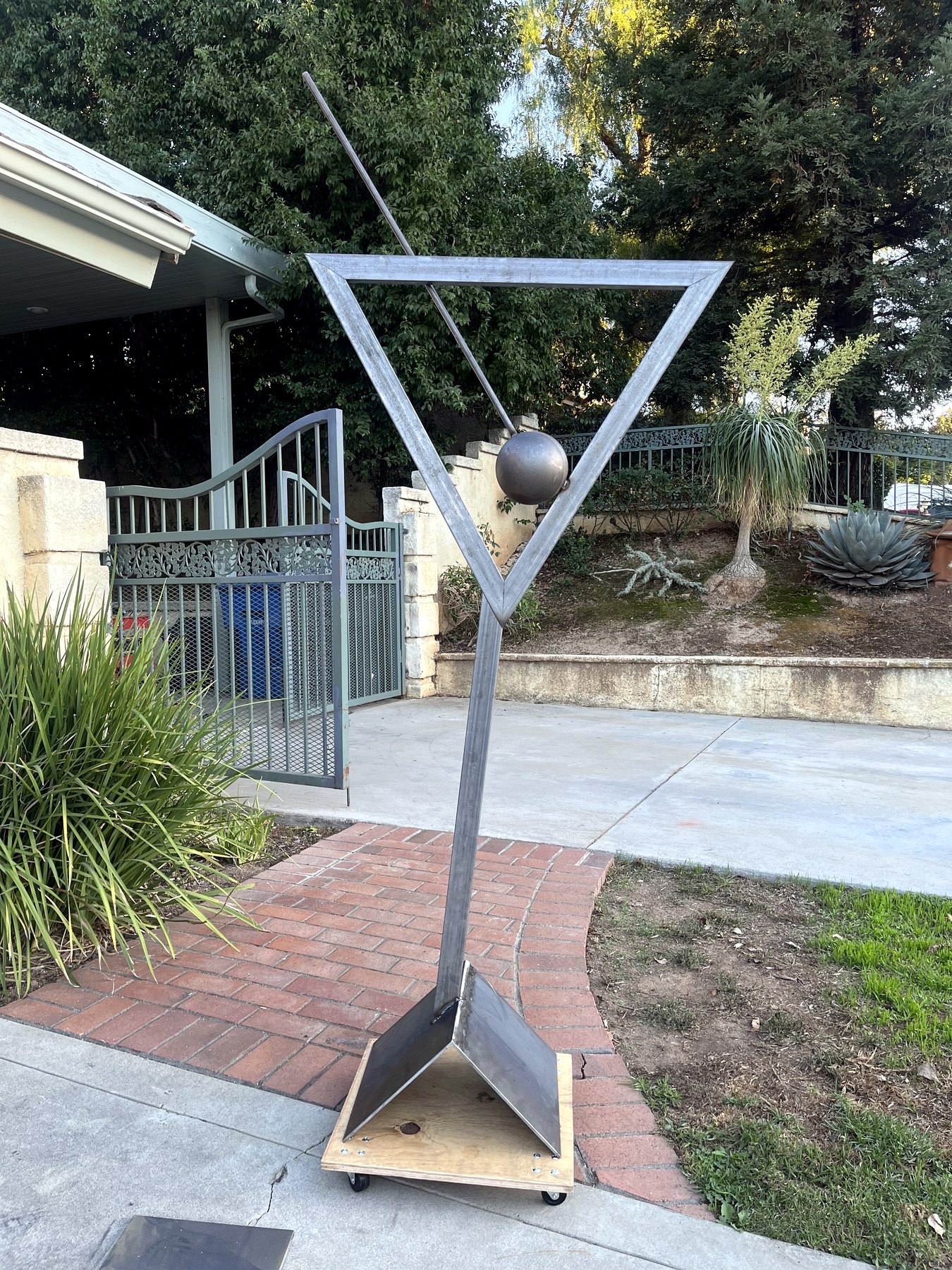 Silver Orbit by Mid Century Metal